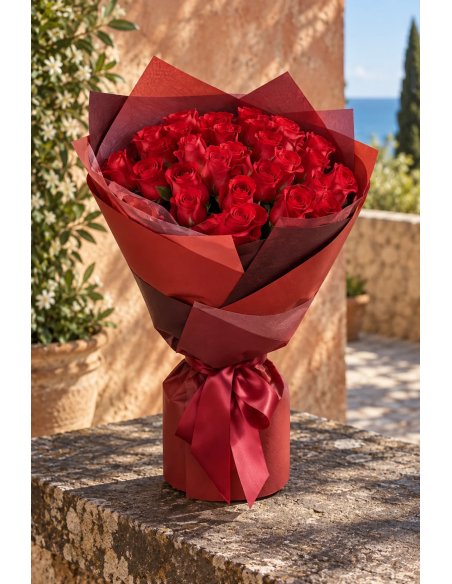 Freedom rote Rosen 25–99 | Lieferung Mallorca