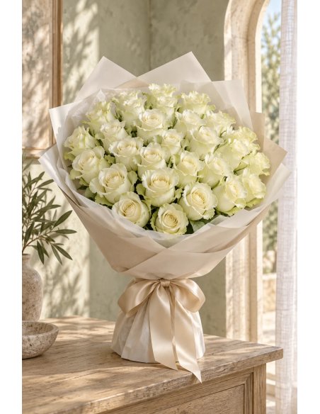 Ramo rosas blancas Mondial 25–99 | Mallorca