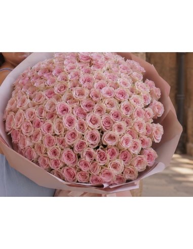 XXL Monobouquet Rosa Rosen (100–501) | Mallorca