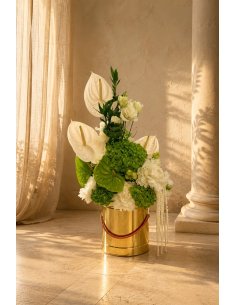 Flowerbox Anthurie & Hortensie | Blumenbox auf Mallorca 2