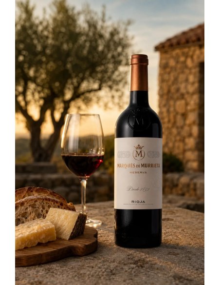 Marqués de Murrieta Reserva | Wine with flowers in Mallorca