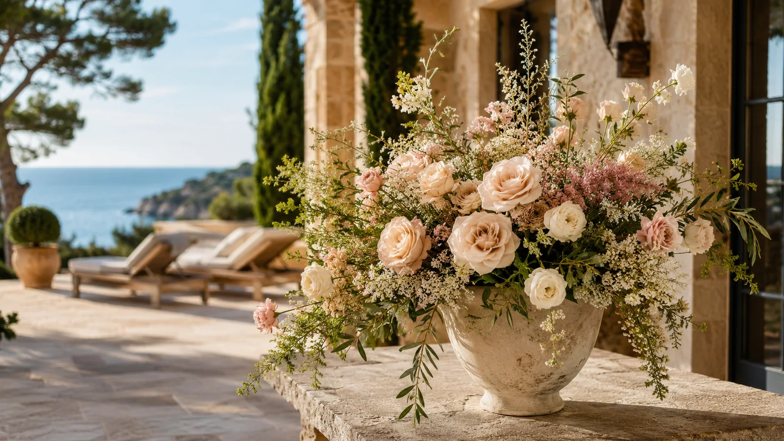Blumen für Villen, Fincas und Yachten auf Mallorca